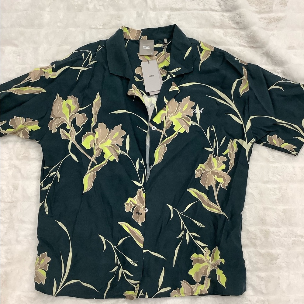 Kith Elena Palm Camp Shirt